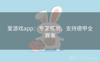 爱游戏app：专家预测，支持德甲全赛事