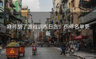 麻将胡了游戏训练日志：伤停名单更新