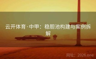 云开体育·中甲：稳胆池构建与案例拆解