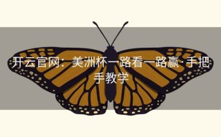 开云官网：美洲杯一路看一路赢·手把手教学