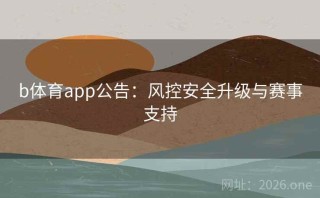 b体育app公告：风控安全升级与赛事支持