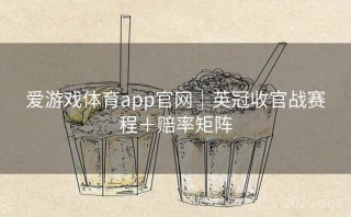 爱游戏体育app官网｜英冠收官战赛程＋赔率矩阵