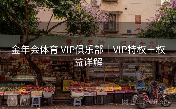 金年会体育 VIP俱乐部｜VIP特权＋权益详解  第2张