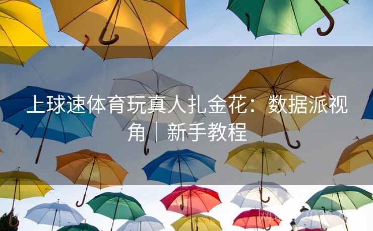 上球速体育玩真人扎金花：数据派视角｜新手教程  第1张