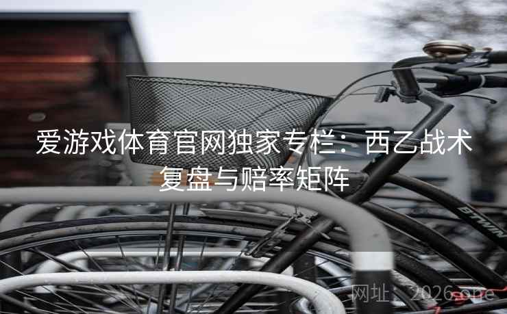 爱游戏体育官网独家专栏：西乙战术复盘与赔率矩阵  第1张